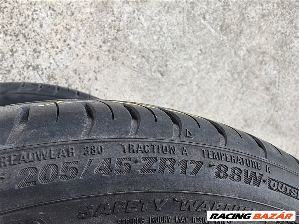 205/45R17 Kumho gumi 2db teljesen újszerű állapotban eladó! 7. kép