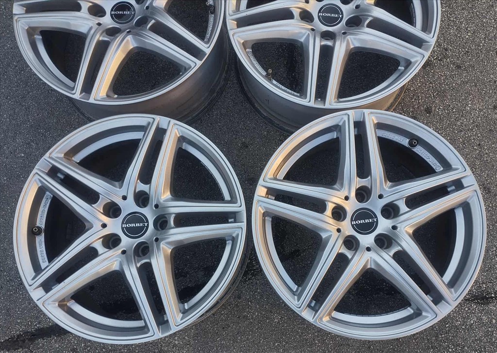 5x112 17 Borbet XRT alufelni r17 " VW Skoda Seat Audi Mercedes Cupra 5. kép