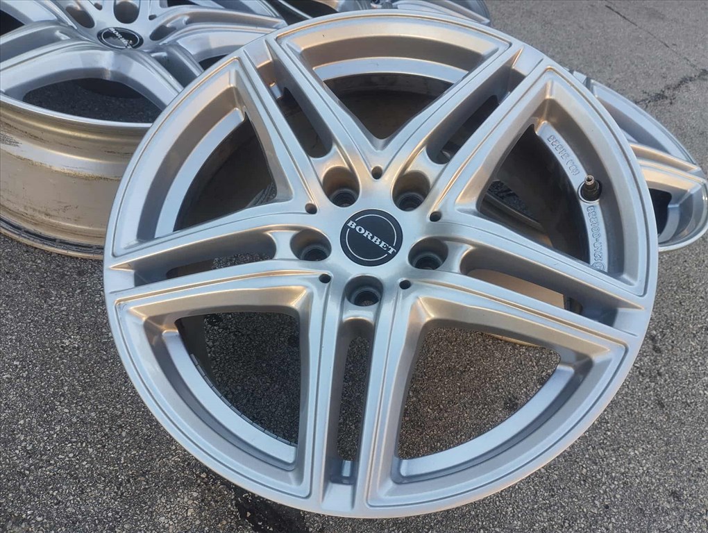5x112 17 Borbet XRT alufelni r17 " VW Skoda Seat Audi Mercedes Cupra 7. kép