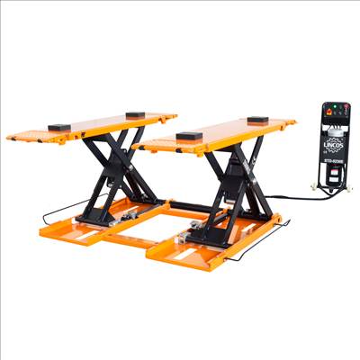 Lincos Mobil ollós emelő 3.5t, elektromos zárkioldással és mobil készlettel - STD-5230E 230V