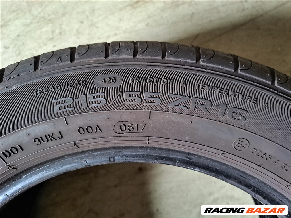 2db 215/55 R16 GT Radial  FE1 (Peremvédős) Nyári gumi eladó!!!  ára! 10000Ft/db 5. kép