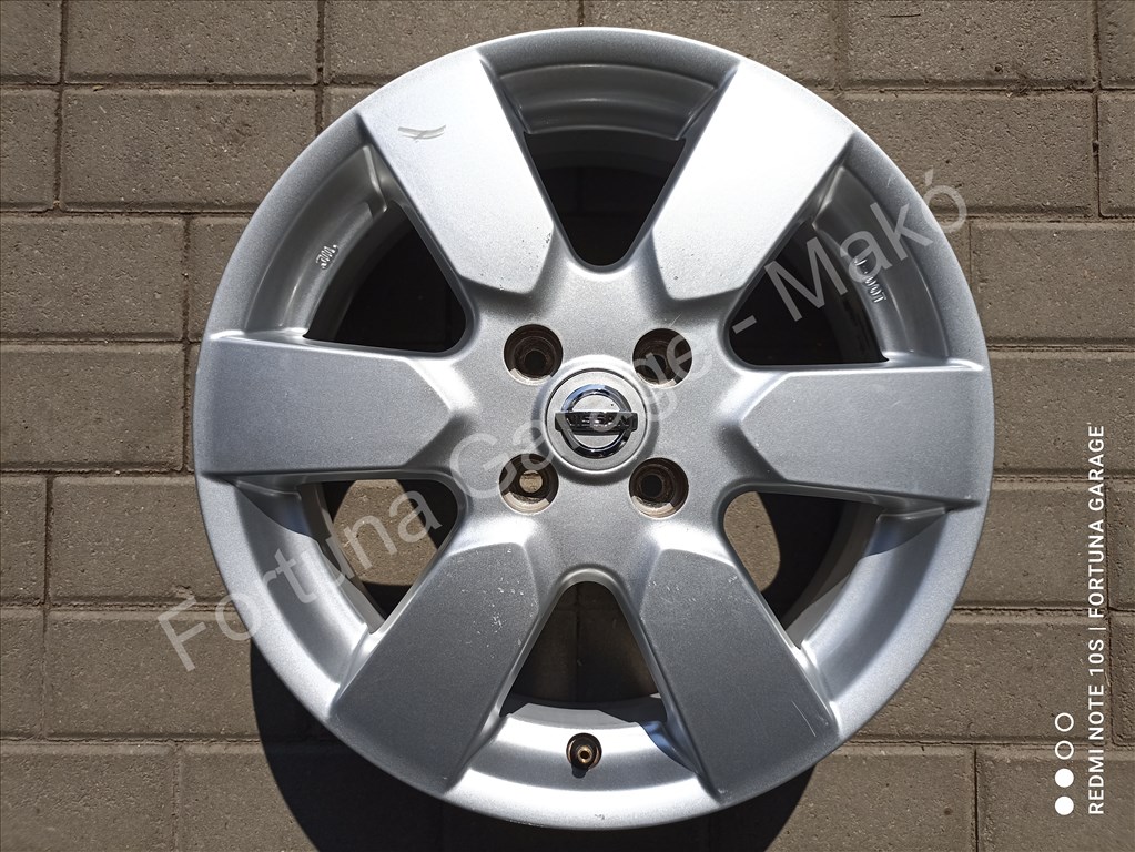 4x100 16" Nissan használt alufelni garnitúra 3. kép