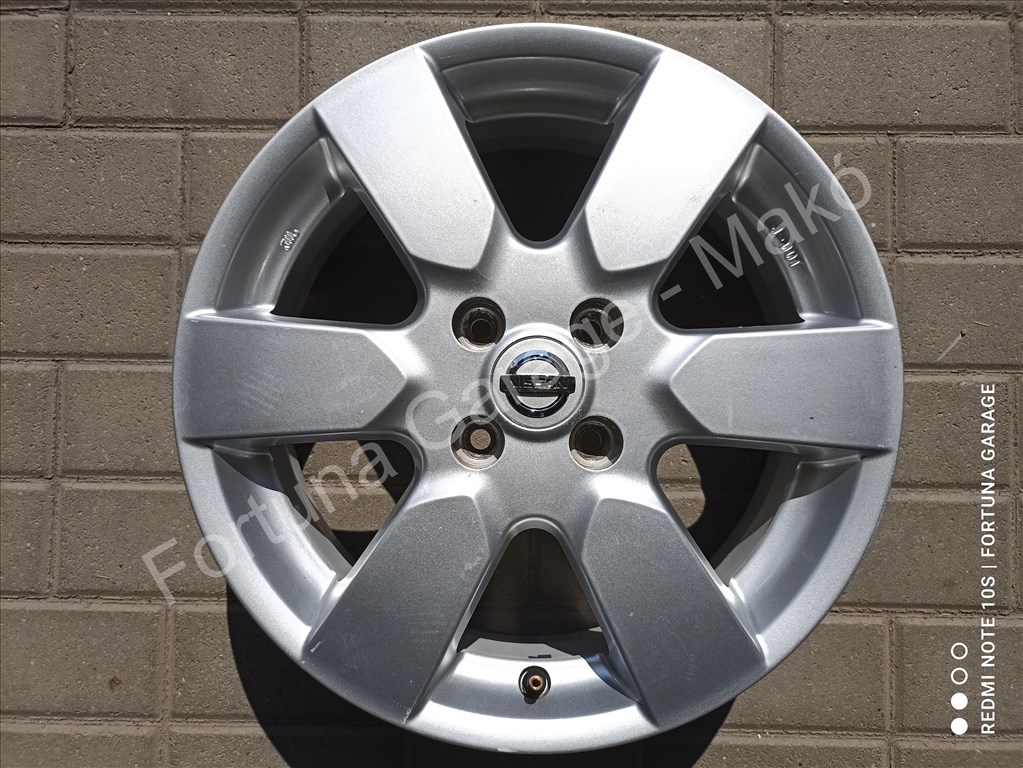 4x100 16" Nissan használt alufelni garnitúra 4. kép