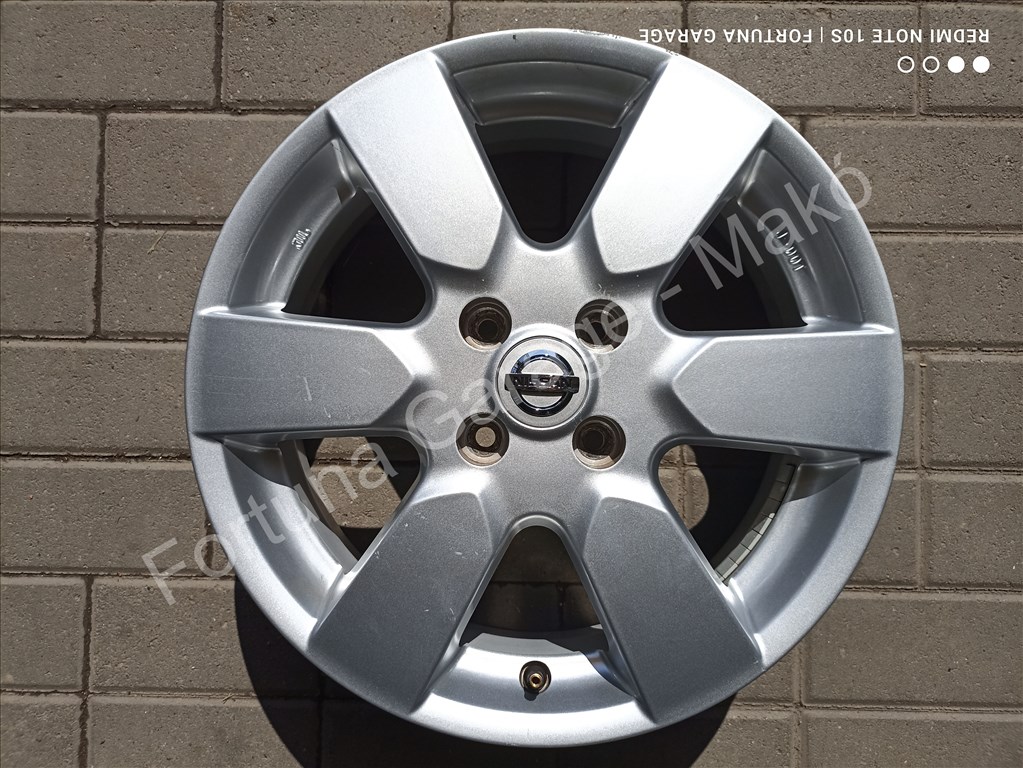 4x100 16" Nissan használt alufelni garnitúra 5. kép