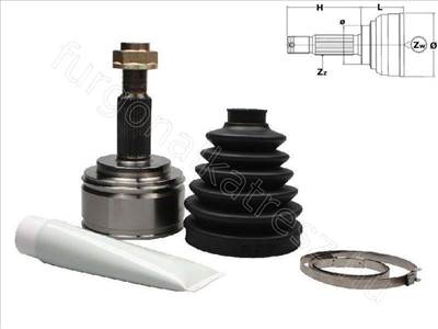 Féltengely csukló - MASTER - FT25093K, 391012849R -  - Fastoriginal Utángyártott új 391012849R