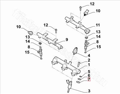 Injector tömítés           - GIULIA, STELVIO - 6000625678 -  - FIAT eredeti Eredeti új 6000625678