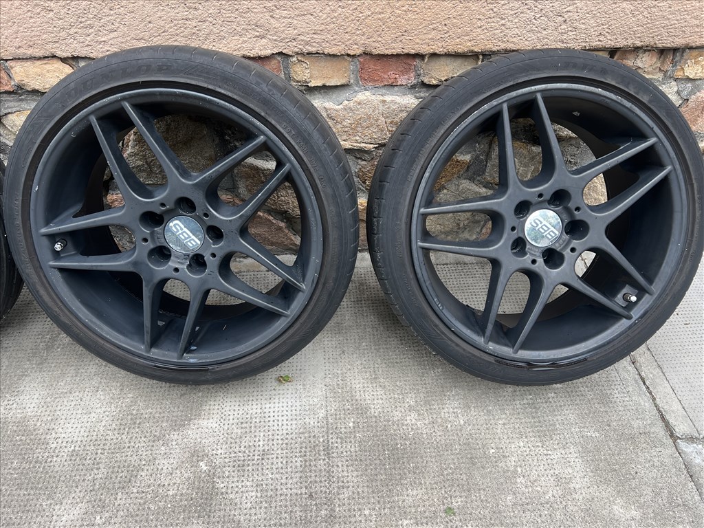 5x112 lyukosztású 8JJ 18" használt BBS alufelni 2. kép