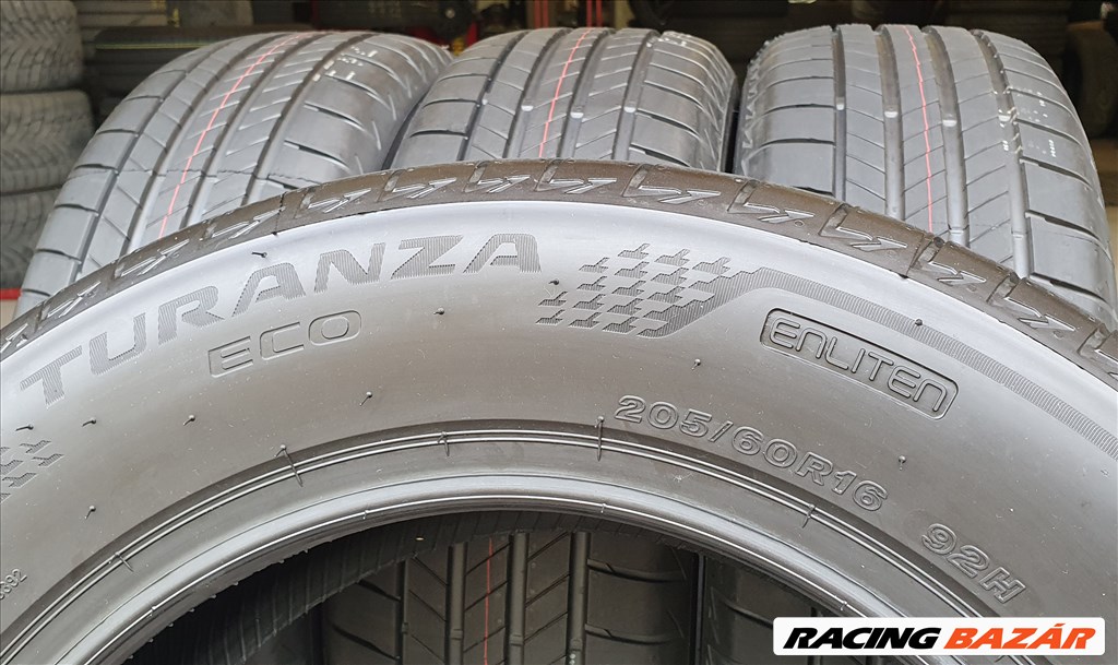 Bridgestone Turanza Eco Enliten  205/60 R16 Új/demó nyári gumi 4db 2024.   /G393. 2. kép