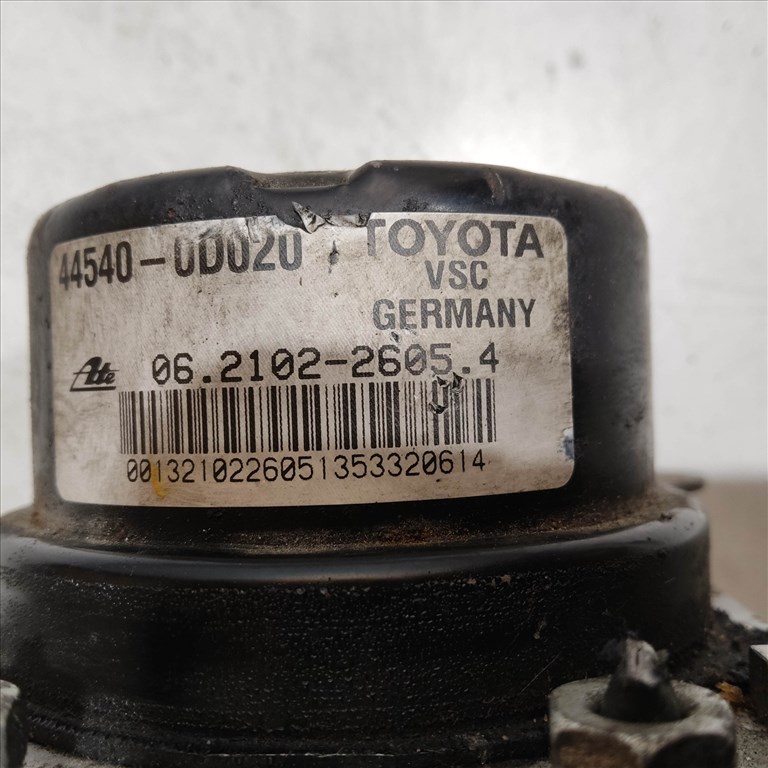 Toyota Yaris III. 2011-2014 Abs 89541-0D100 , 06.2102-2605.4, 44540-UD020 2. kép