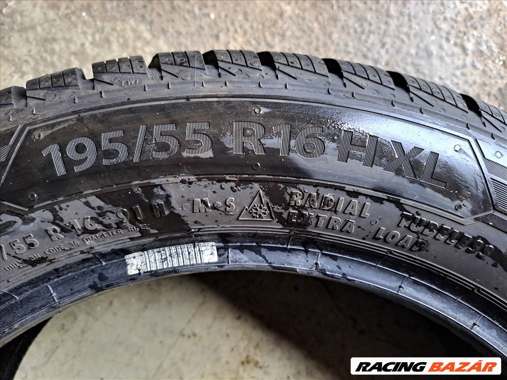 1db 195/55 R16 Barum Polaris 5 téli gumi eladó!!! (DOT2021) ára 7500Ft Állapota: 6,5mm minta  5. kép