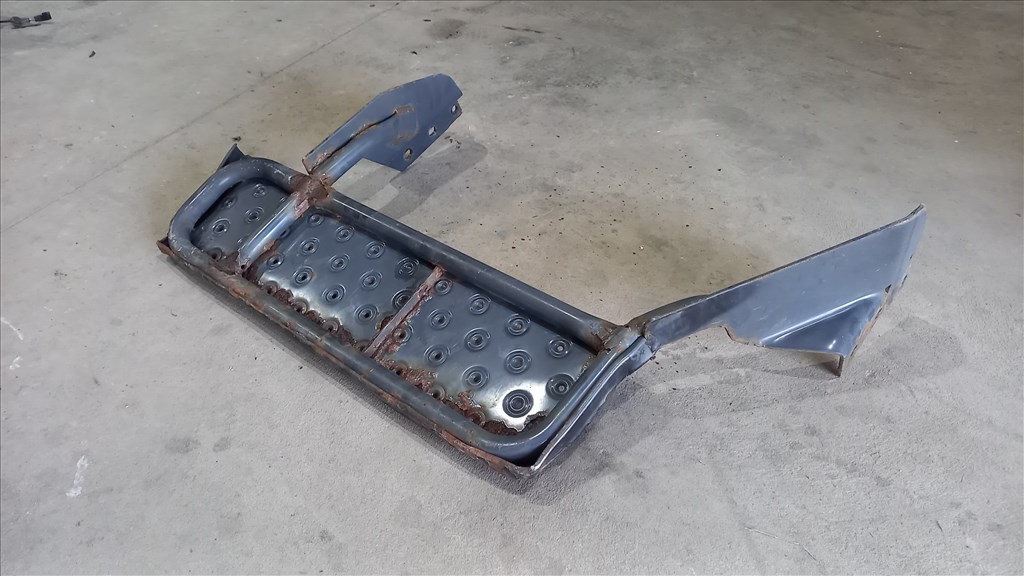 Ford Transit Tranzit MK6 MK7 00- Hátsó lökhárító fellépő vas rács 4580 1373503 5. kép