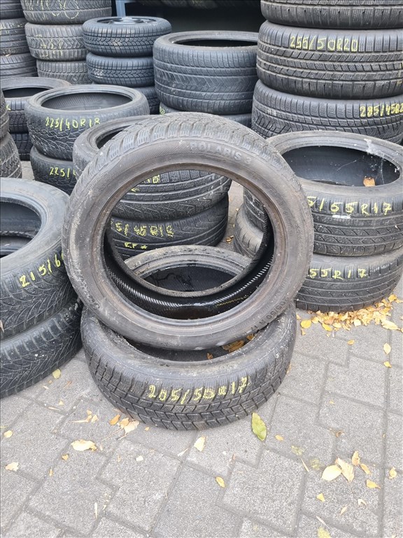  205/5017" újszerű Barum Polaris 3 téli gumi 2db  6. kép