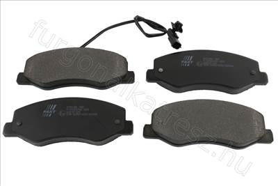 Hátsó Fékbetét  - MASTER, MOVANO, NV400 - FT29537HD, FT29537 -  - Fastoriginal Utángyártott új 