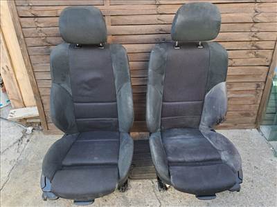 BMW E46 touring combtámaszos alcantara ülésszett sport ülés belső - foglalkozós