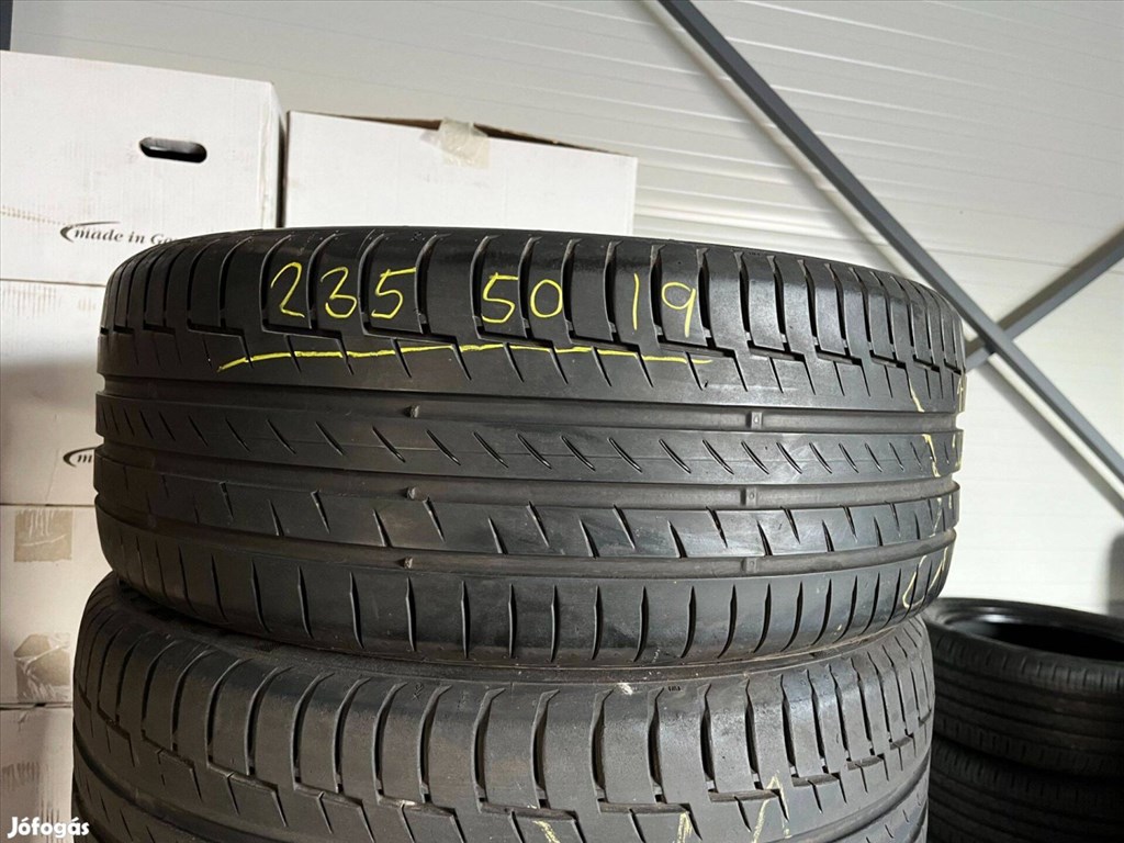 235/50 r19 Continental nyárigumi 2db eladó 235/50r19 2. kép