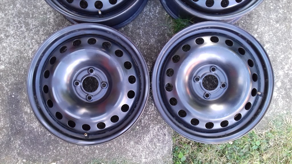  4x100 lyukosztású 6,5JJ 16" használt (gyári felni) lemezfelni Renault / Dacia 3. kép