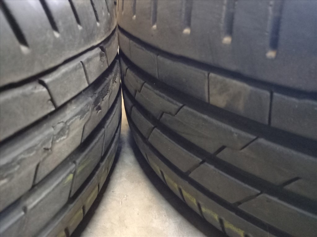  BMW E90/91/92 5x120-as 8x17" használt (gyári felni) alufelni, 225/45 haszn Hankook nyári gumi Exx 4. kép