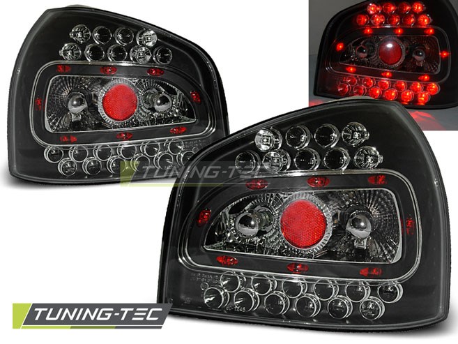 AUDI A3 08.96-08.00 BLACK LED Tuning-Tec Hátsó Lámpa 1. kép