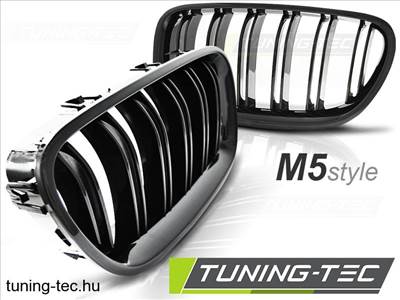 BMW F10 / F11 10-16  GLOSSY BLACK Tuning-Tec Hűtőrács