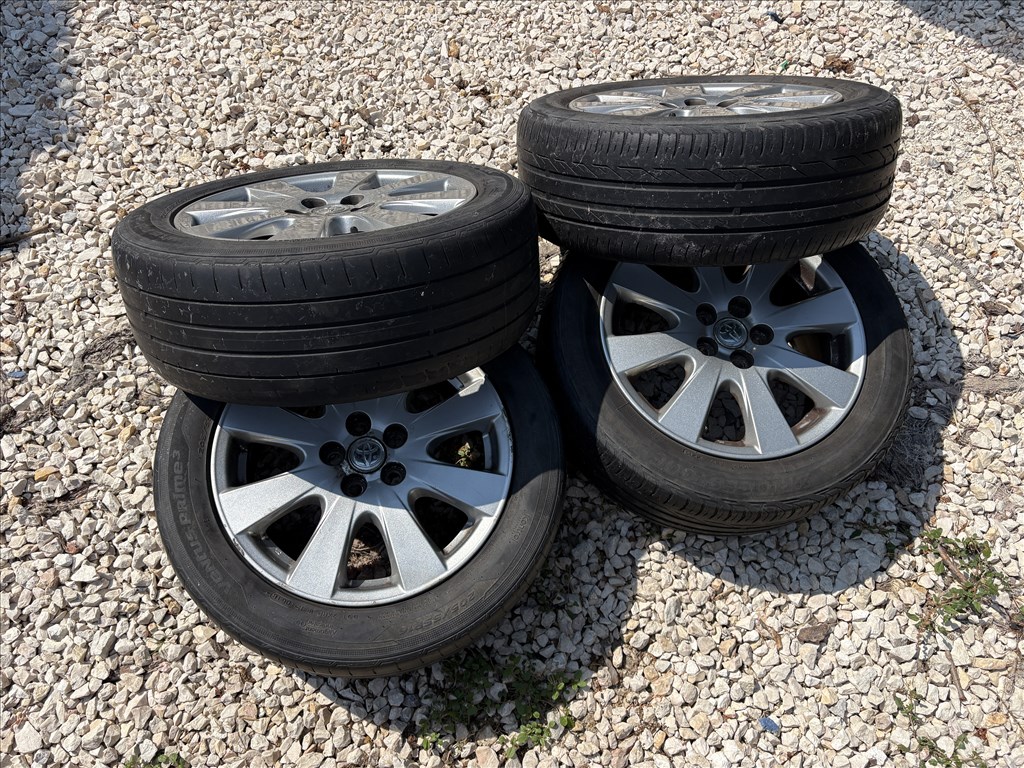 Toyota Avensis T25 gyári alufelni szett, 5x100 16” 42611YY190 3. kép