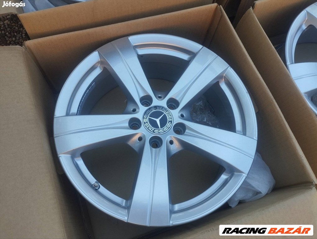 5x112 17 Mercedes gyári alufelni r17 " W206 C E A B Cla Tpms 1. kép