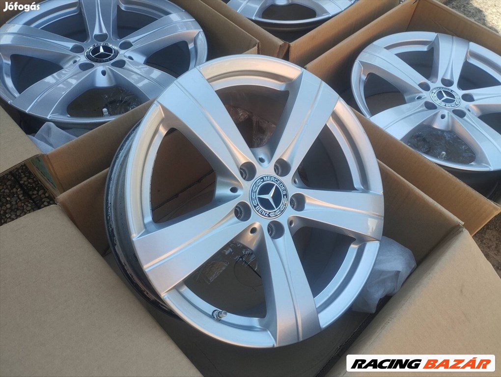 5x112 17 Mercedes gyári alufelni r17 " W206 C E A B Cla Tpms 3. kép