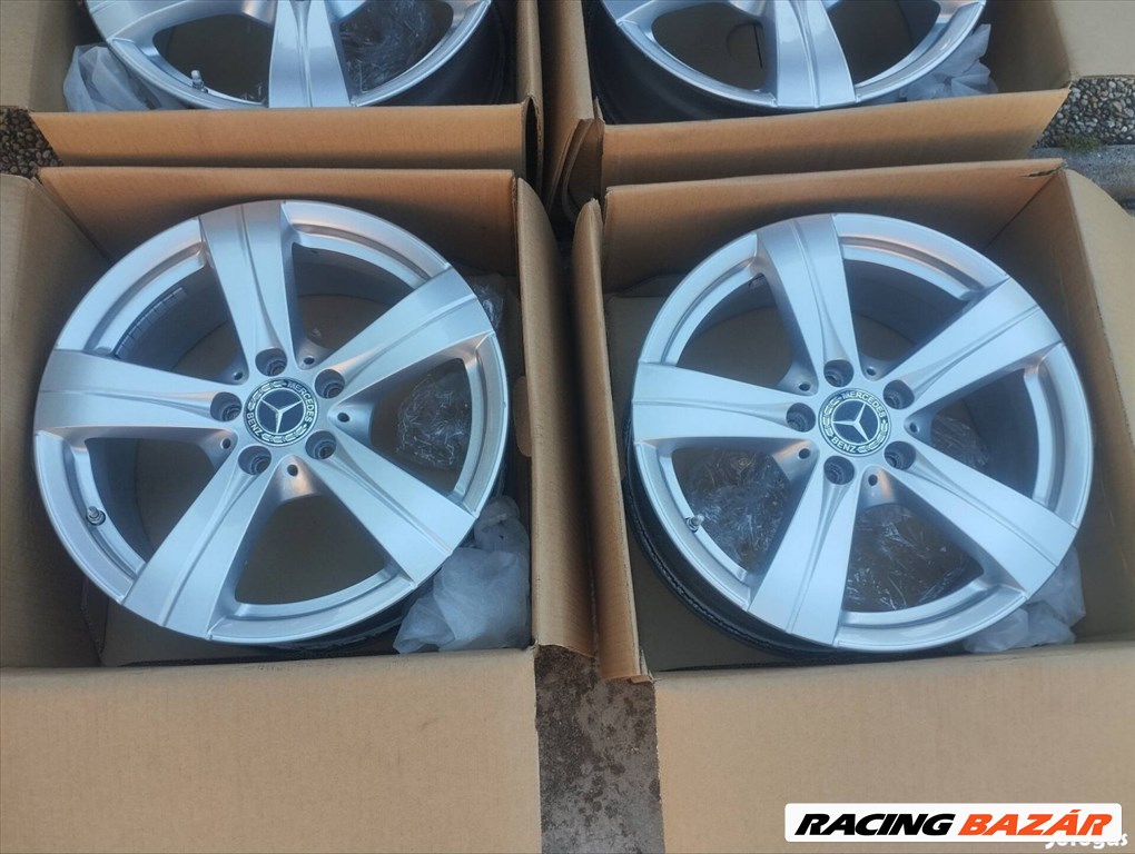 5x112 17 Mercedes gyári alufelni r17 " W206 C E A B Cla Tpms 6. kép