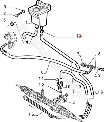Bilincs 17,5 - 18,5 mm - REGATA, GIULIA, PUNTO, GT, 146, TIPO - 13125970, 60810255 -  - FIAT eredeti Eredeti új 13125970
