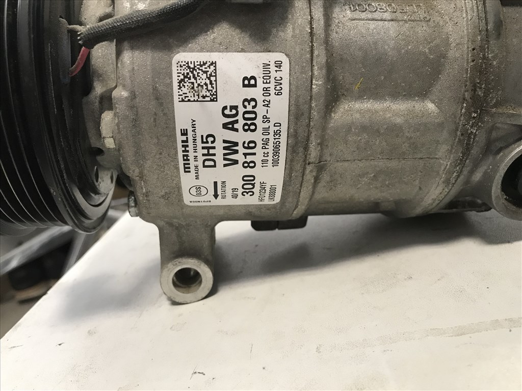Volkswagen Passat B8 1,5 TSI - klímakompresszor 3q0816803b 3. kép