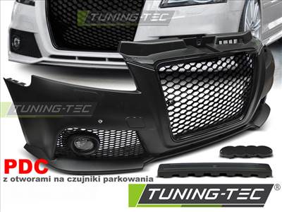 AUDI A3 08-12 RS STYLE BLACK PDC Tuning-Tec Lökhárító