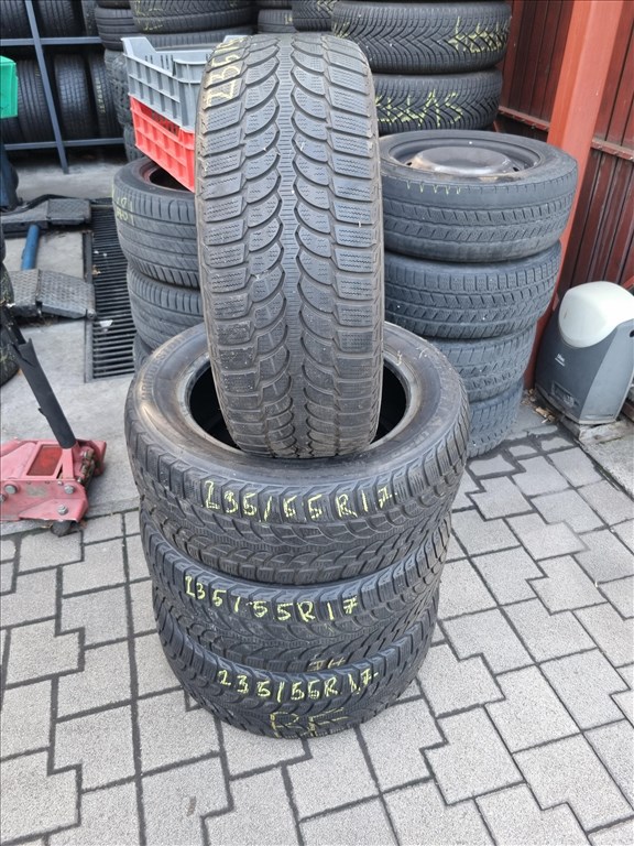  235/5517" használt Bridgestone Blizzak LM-32 téli gumi 4db  3. kép