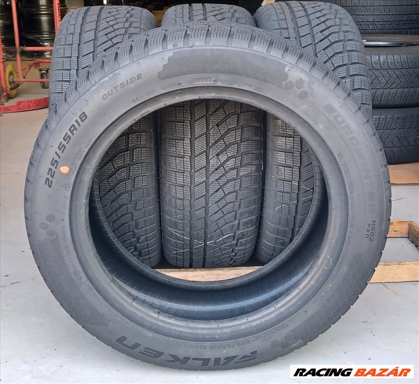Új Falken Eurowinter HS02 Pro 225/55 R18 téli gumik 4db 3. kép