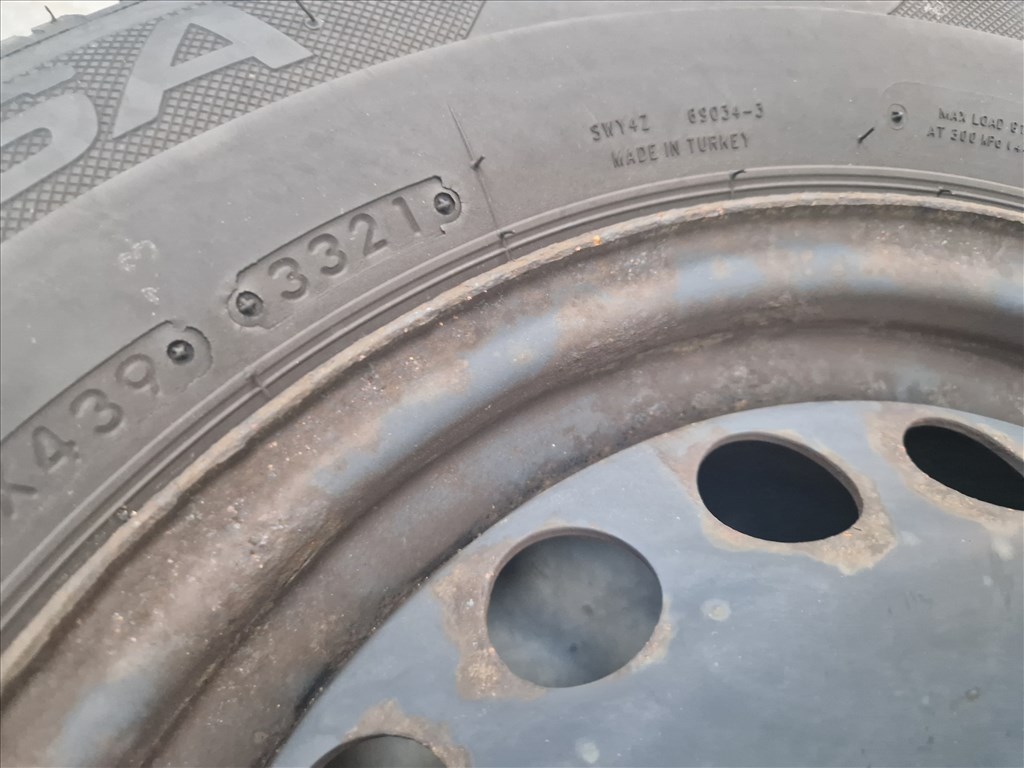  5x112 15" lemezfelni garnitúra Lassa téli gumikkal (26267) 9. kép