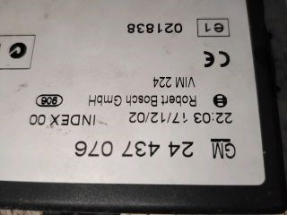 Opel Zafira A Központizár Elektronika *141151* 24437076 4. kép