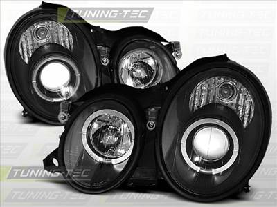 MERCEDES W208 CLK 03.97-04.02 ANGEL EYES BLACK Tuning-Tec Fényszóró