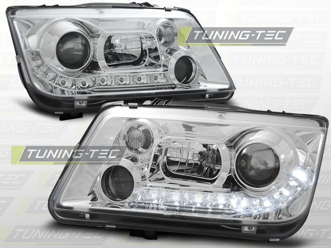 VW BORA 09.98-05.05 DAYLIGHT CHROME Tuning-Tec Fényszóró 1. kép