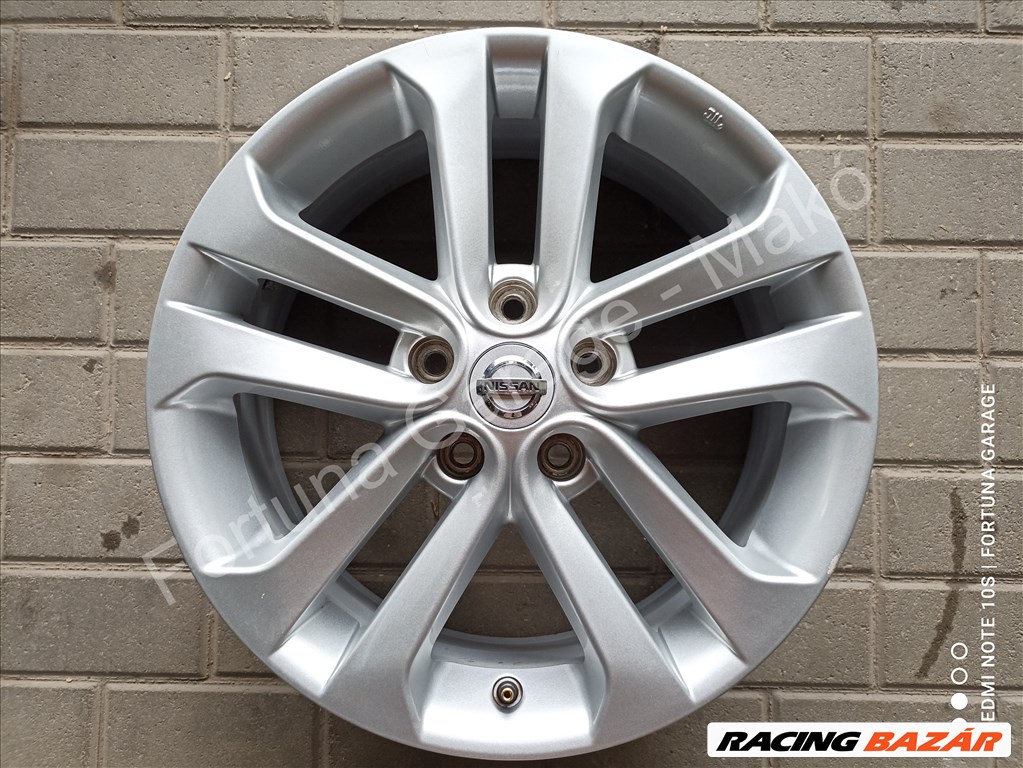 5x114,3 17" Nissan használt alufelni garnitúra (7) 4. kép