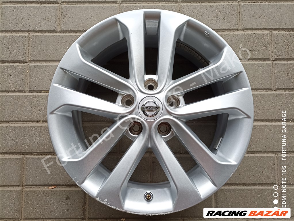 5x114,3 17" Nissan használt alufelni garnitúra (7) 5. kép