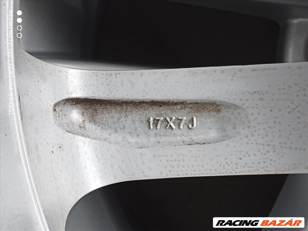 5x114,3 17" Nissan használt alufelni garnitúra (7) 7. kép