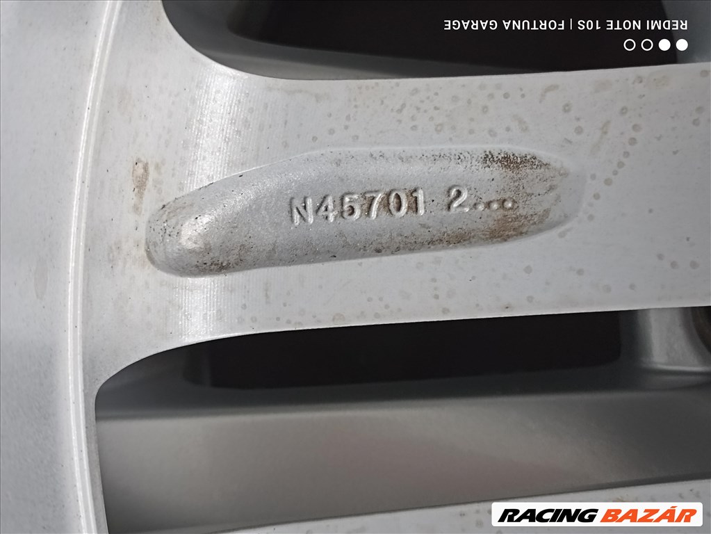 5x114,3 17" Nissan használt alufelni garnitúra (7) 9. kép