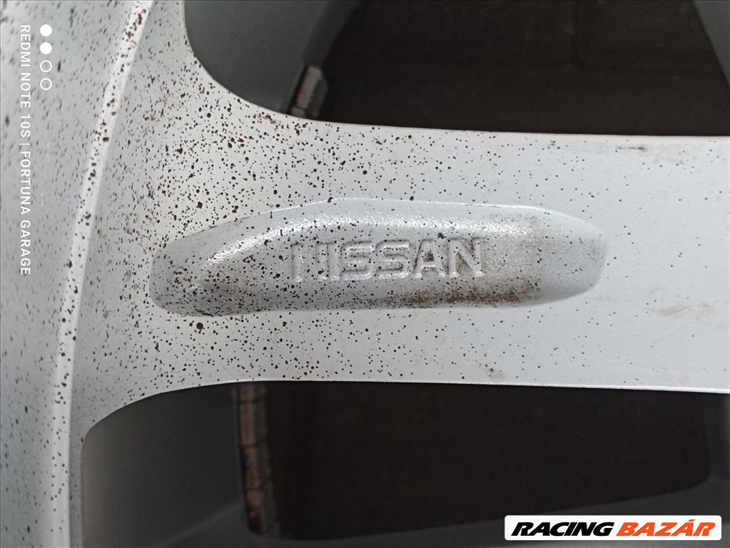 5x114,3 17" Nissan használt alufelni garnitúra (7) 10. kép