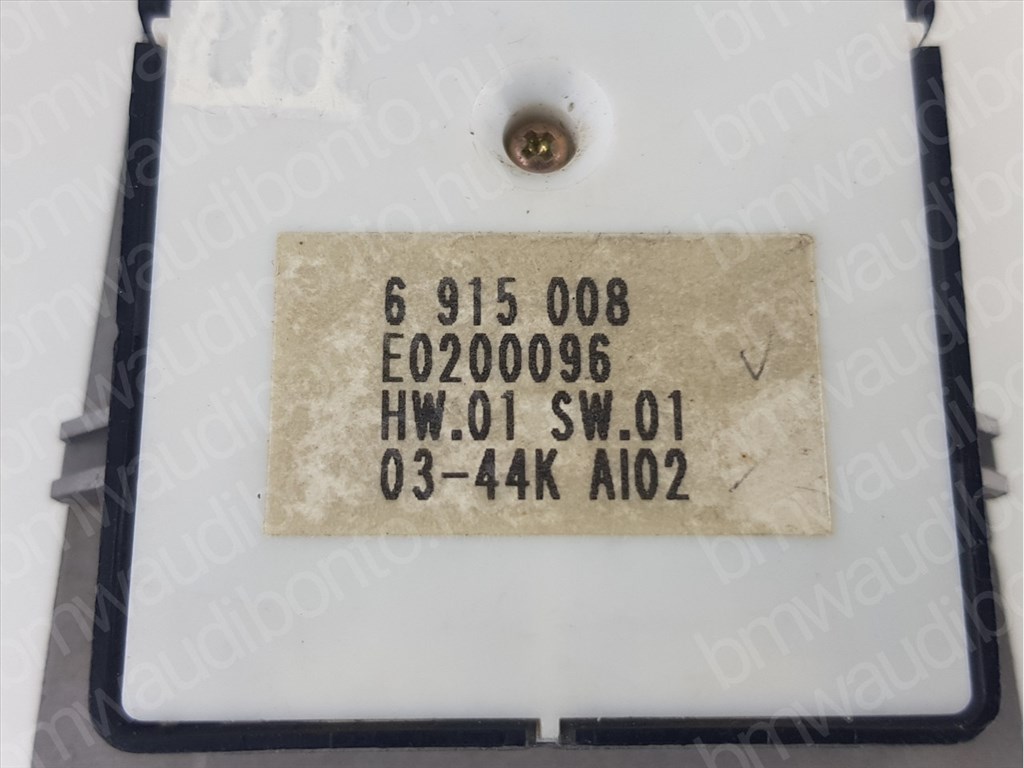 BMW 7 (E65, E66, E67) Sofőr oldali (négyes / kettes) elektromos ablakemelő kapcsoló (6915008) 2. kép