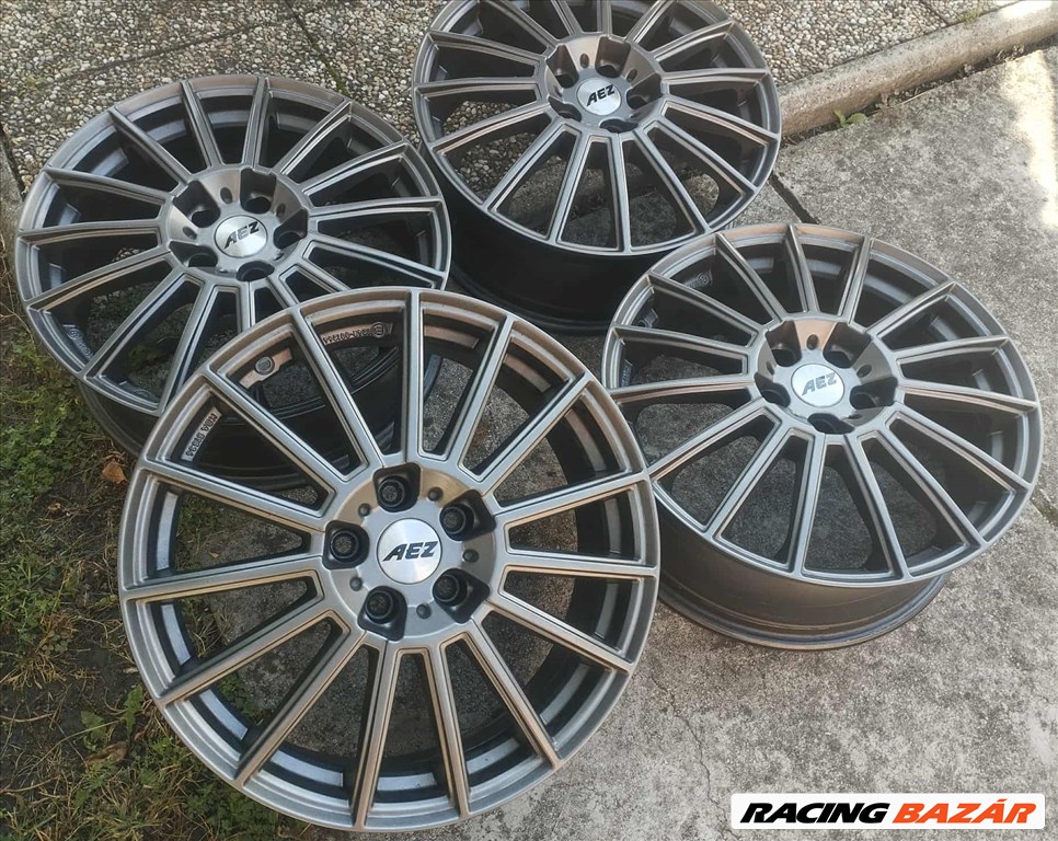 5x112 18 AEZ Steam alufelni r18 " VW Skoda Seat Cupra Audi 4. kép