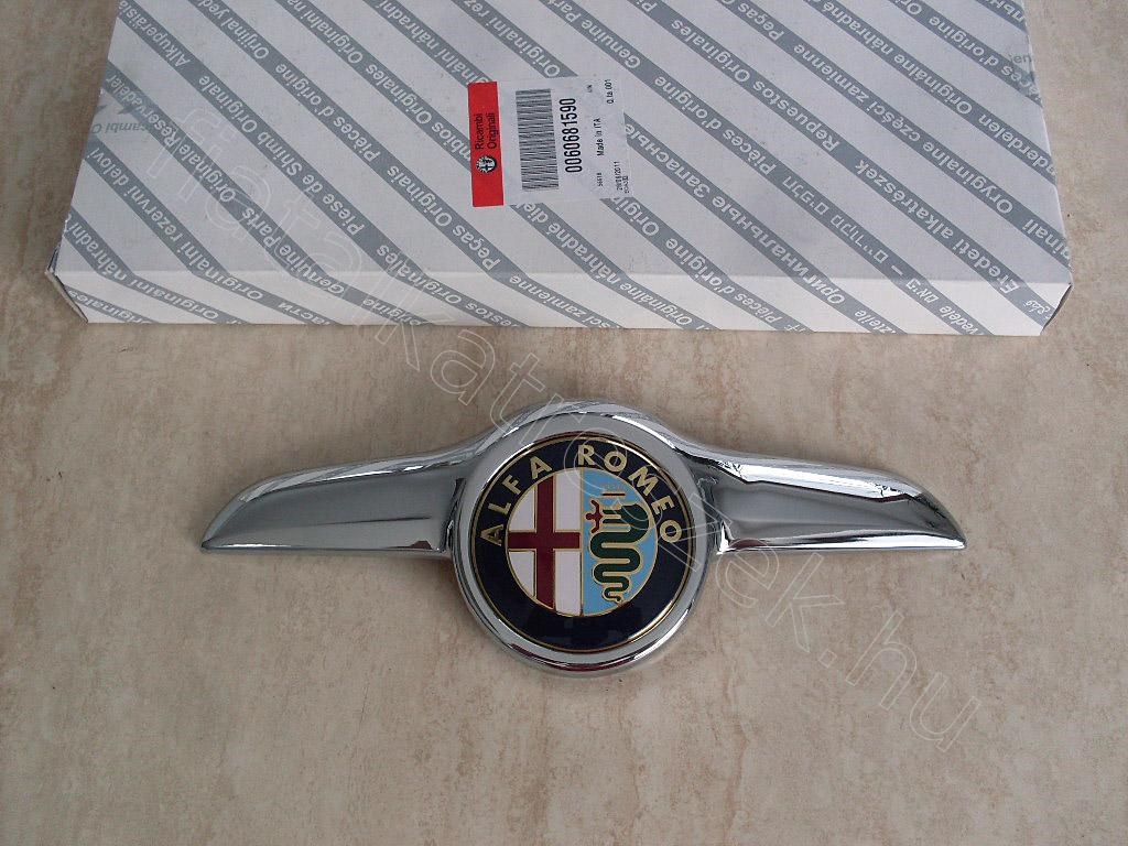 Embléma első - GT - 60681590 -  - FIAT eredeti Eredeti új 60681590 2. kép