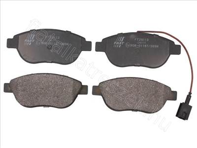 Fékbetét első - BRAVO, GRAND, DELTA, XSARA, BERLINGO, C3 - FT29113, 77365810 -  - Fastoriginal Utángyártott új 77365810