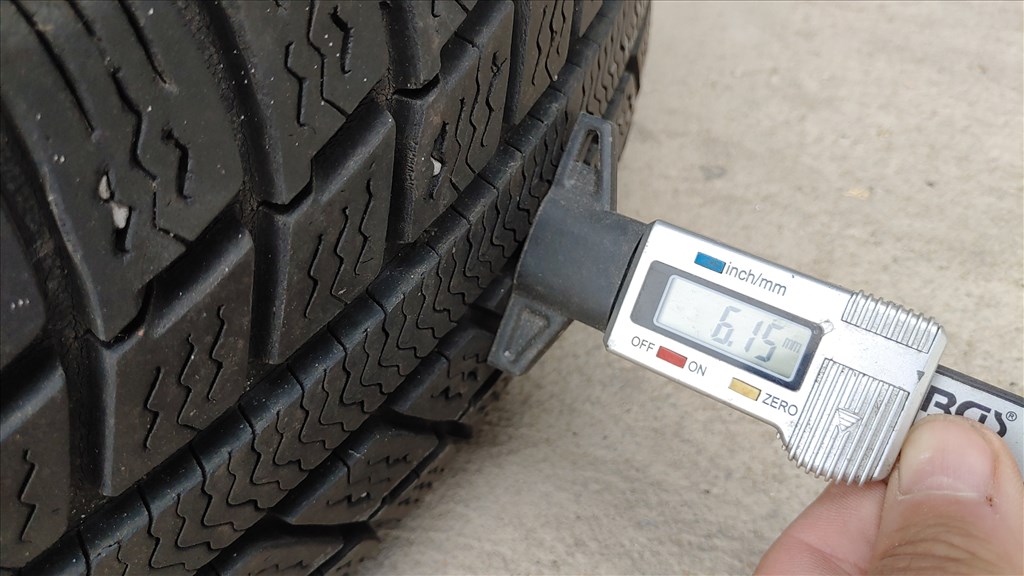  195/65R15" használt Michelin téli gumi 5. kép