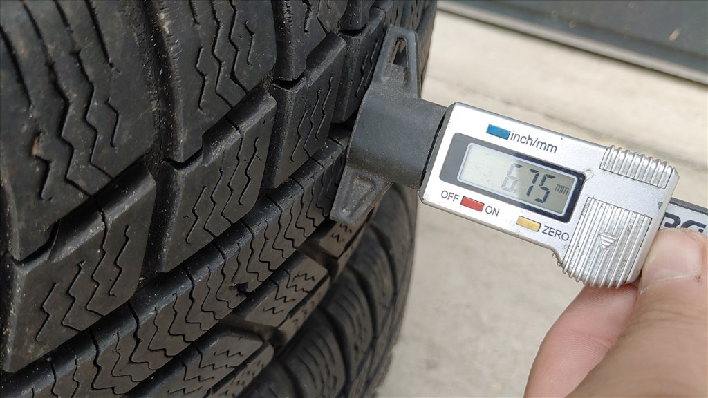  195/65R15" használt Michelin téli gumi 6. kép