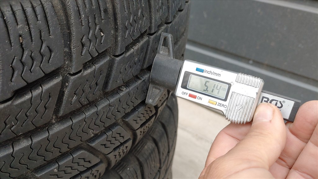  195/65R15" használt Michelin téli gumi 7. kép