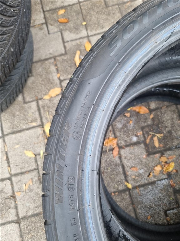  275/3519" újszerű Pirelli Sottozero 3 téli gumi 2db  6. kép