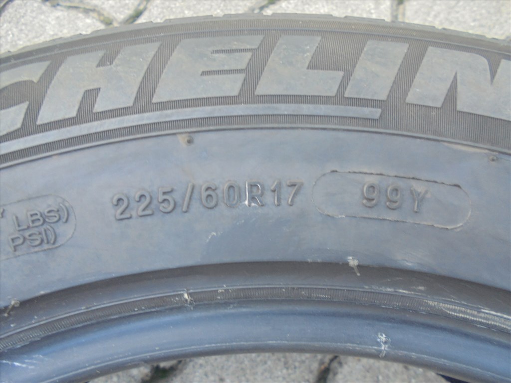 225/60 R 17" használt Michelin nyári gumi eladó 5. kép